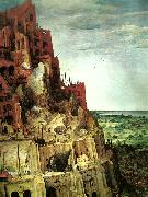 Pieter Bruegel, detalj fran babels torn